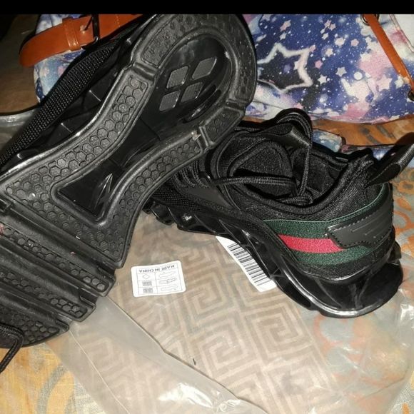 Mens Athletic "Asphalt" Running Shoes - Picture 2 of 2